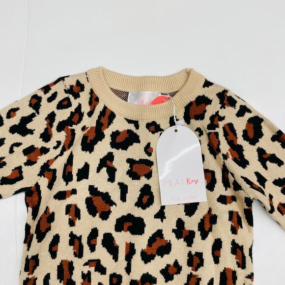 NWT Mila & Rose 6/12M Wild One Sweater - Picture 2 of 4